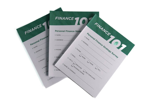 Finance 101 Survey Card 1st Edition (50 Pack)