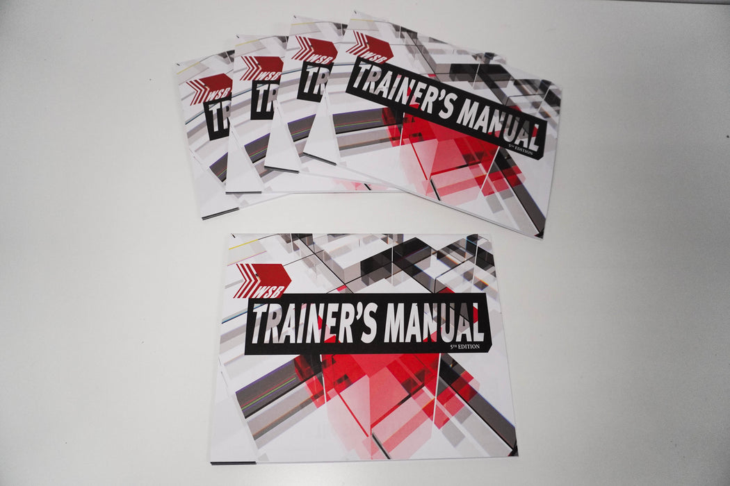 Trainer Manual (5 Pack)