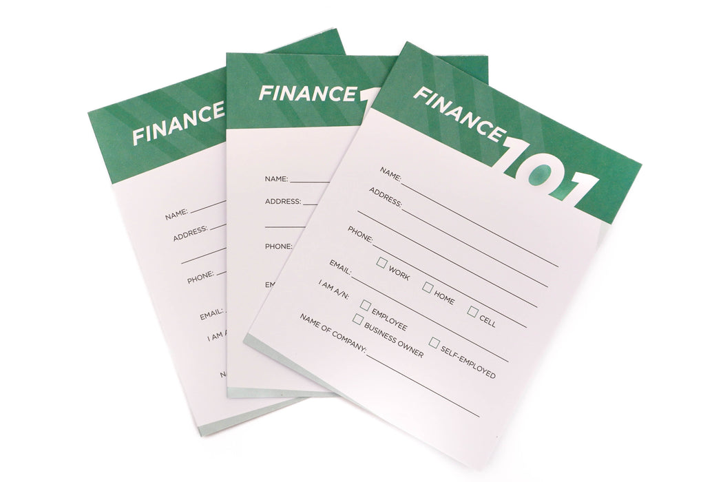 Finance 101 Survey Card 2nd Edition (50 Pack)