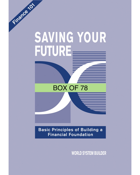 Saving Your Future Box (English) - Box of 78