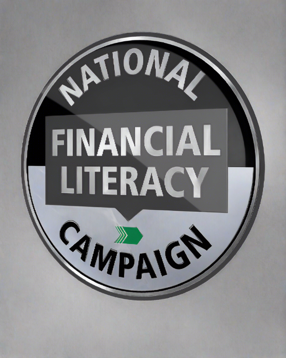 Financial Literacy Campaign Sticker (50 Pack)